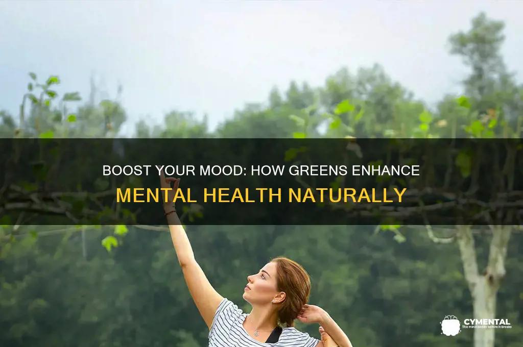 how greens help mental health