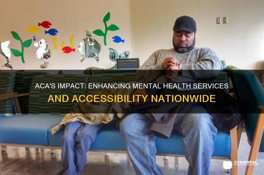how has aca helped mental health services