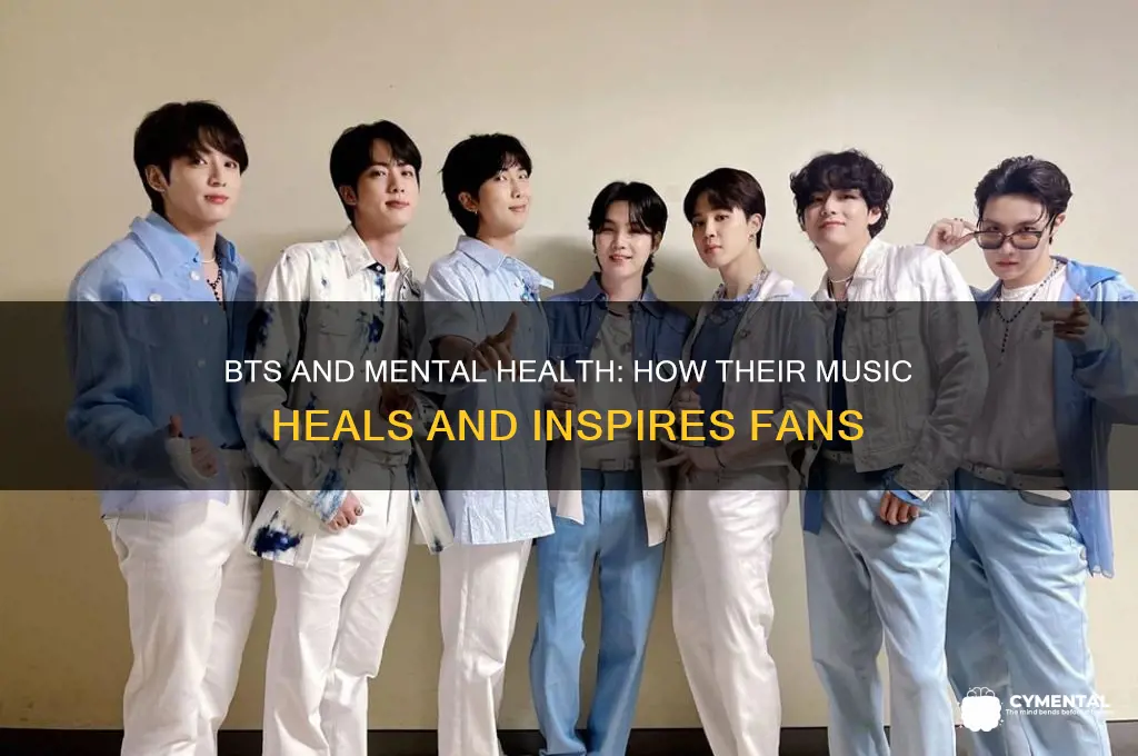 how has bts helped with mental health