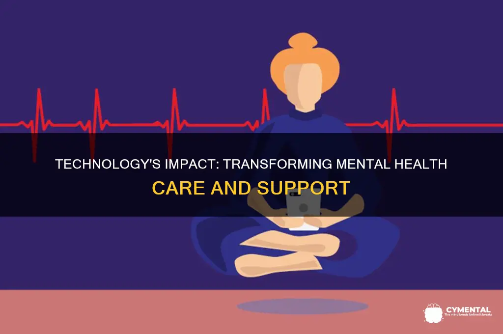 how has technology helped mental health
