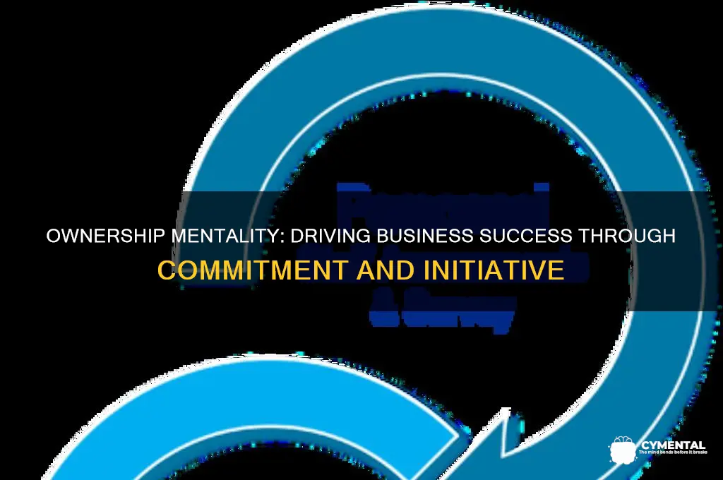 how having an ownership mentality helps the business succeed