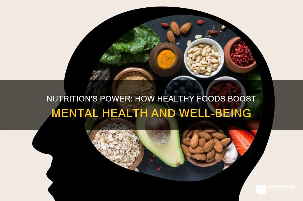 how healthy foods can help deal with mental health issues