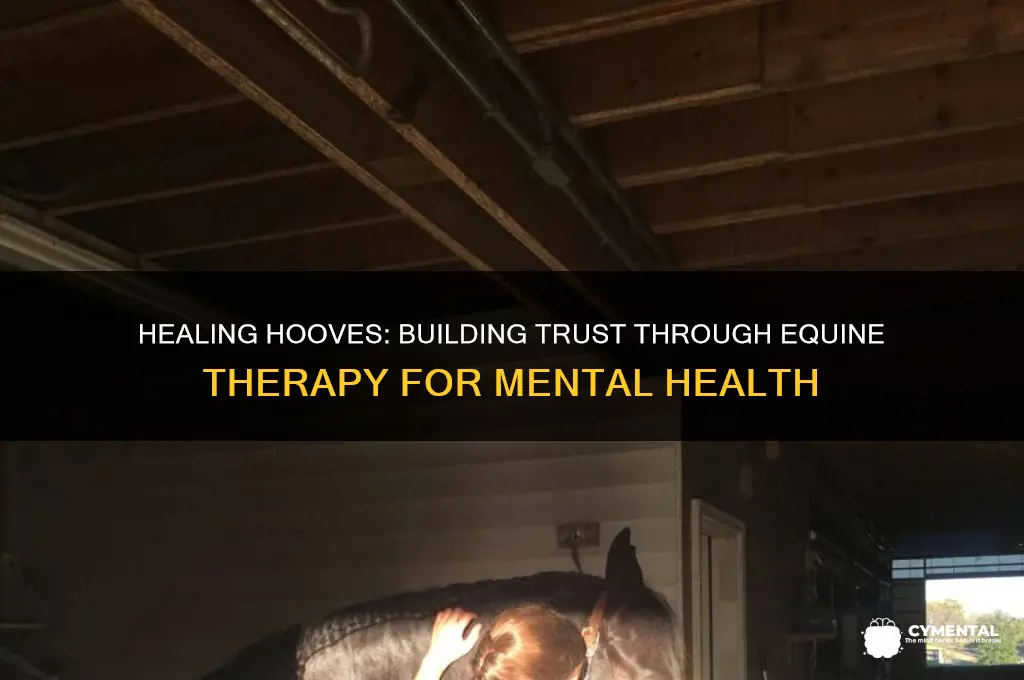 how horses help with mental health issues trust