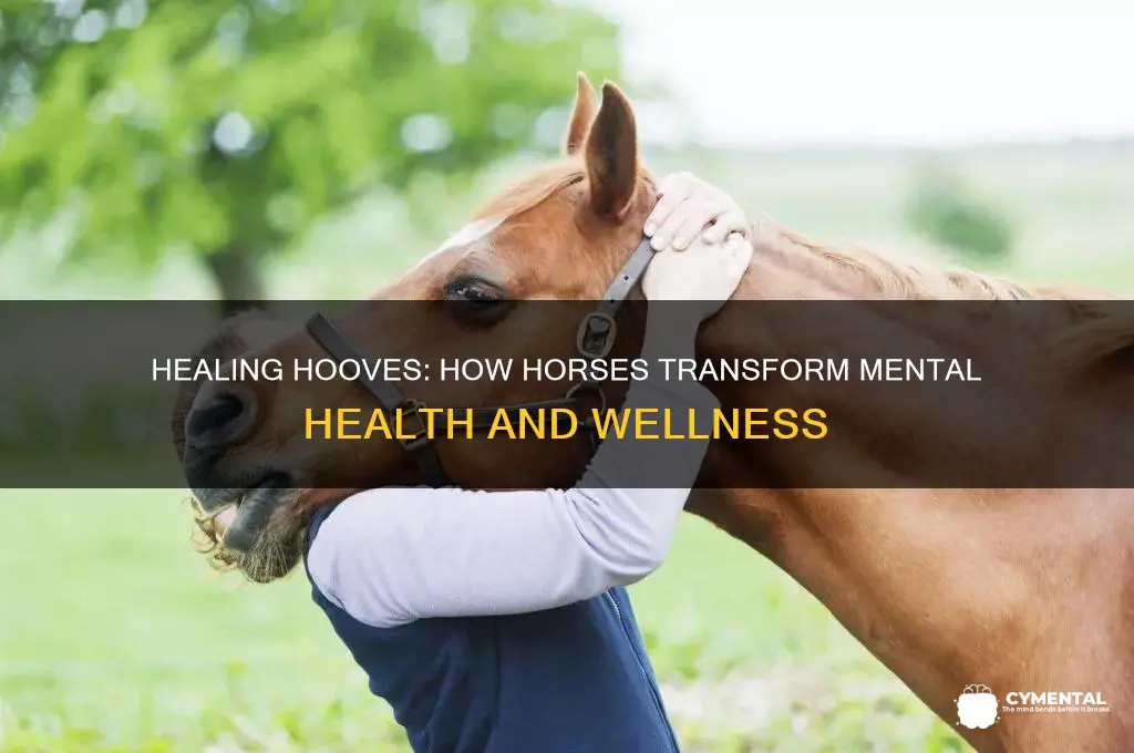 how horses help with mental health issues