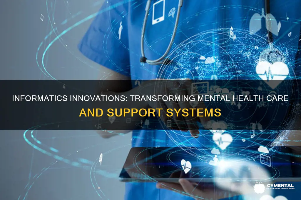 how informatics helps mental health