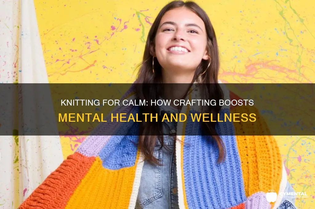 how knitting helps mental health