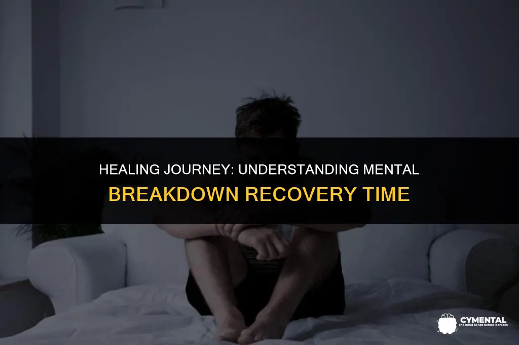 how long to recover from mental breakdown