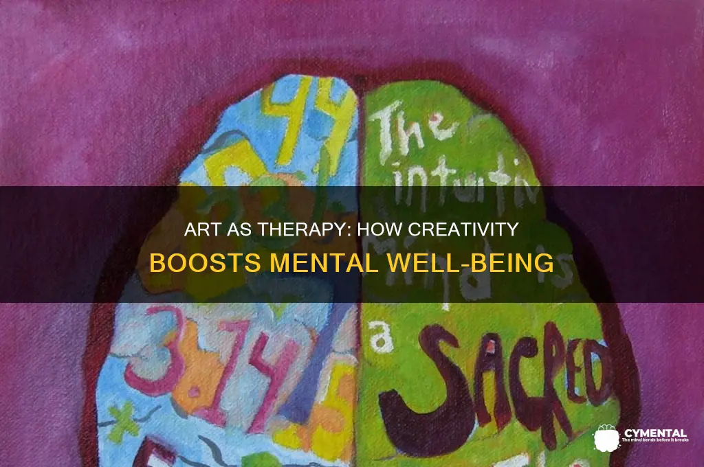how making art helps improve mental health