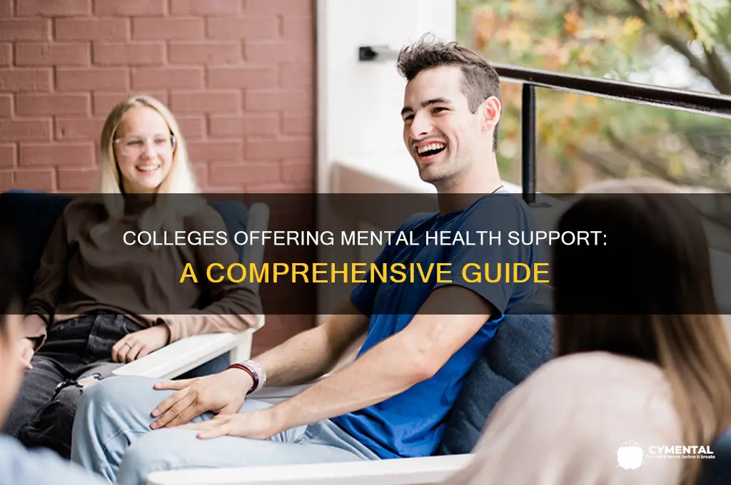 how many colleges offer mental help