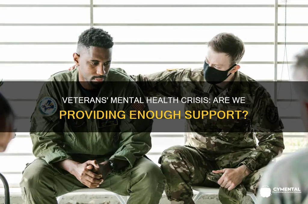 how many verterans get the mental help they need