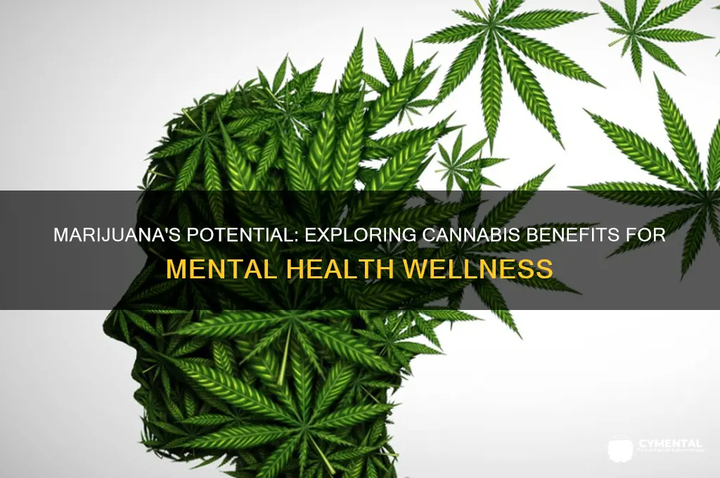 how marijuana can help mental health