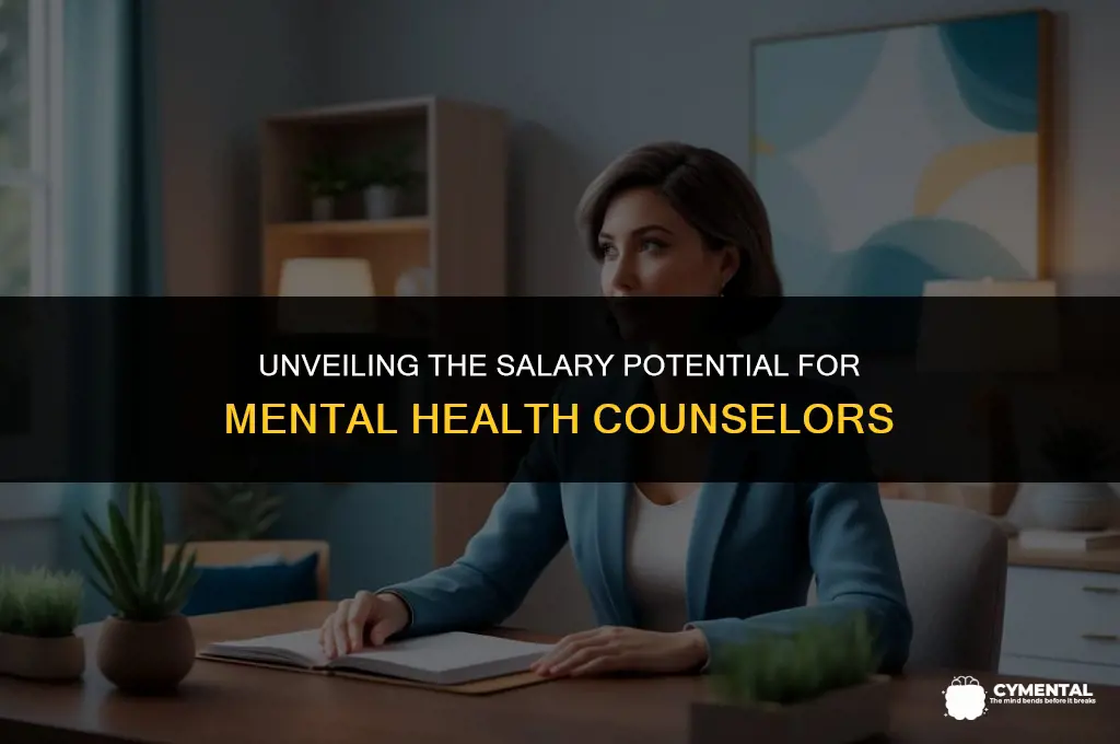 how much do mental health counselors make