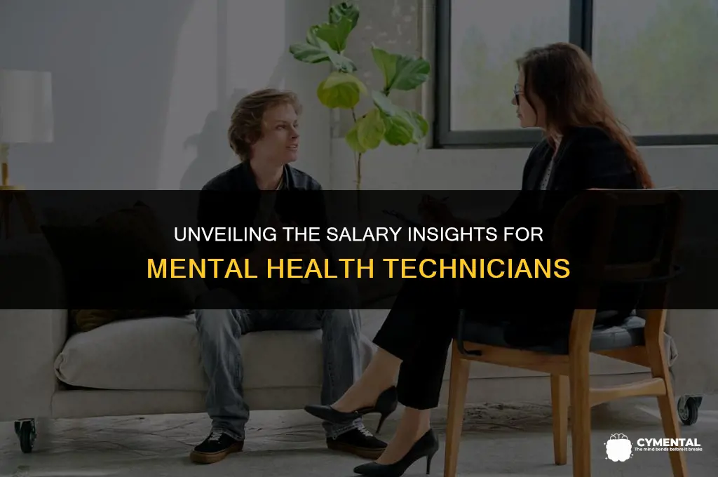 how much do mental health technicians make