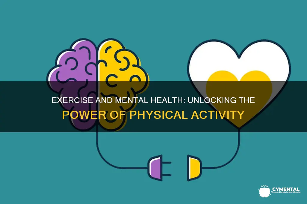 how much does exercise help mental health