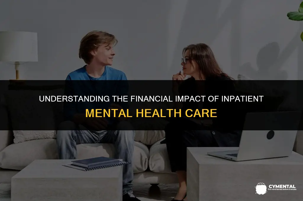 how much does inpatient mental health cost