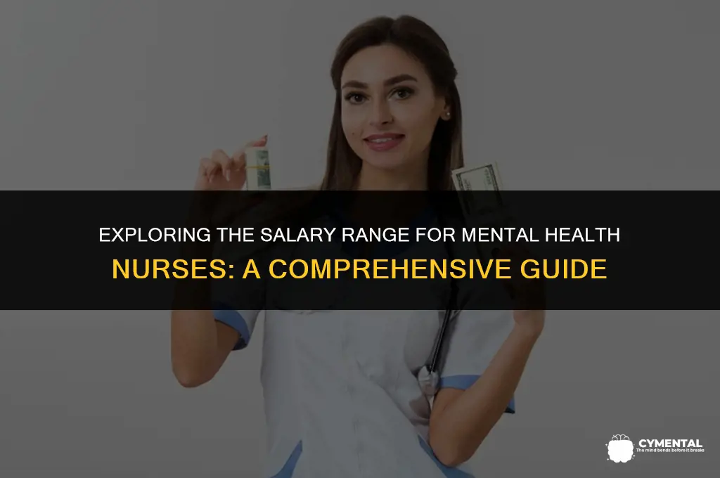 how much does mental health nurse make