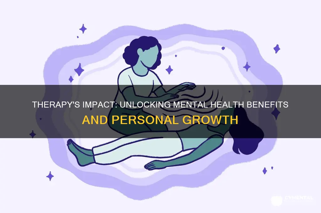 how much does therapy help with mental health