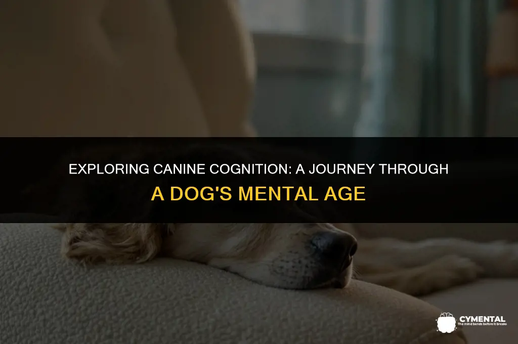 how old are dogs mentally