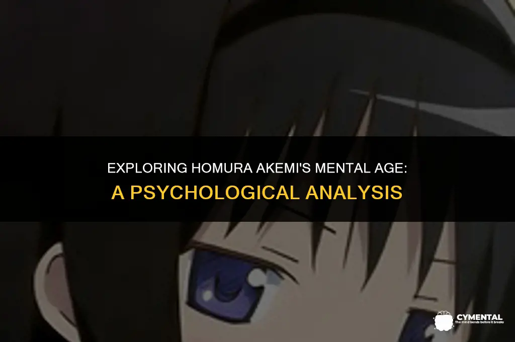 how old is homura akemi mentally