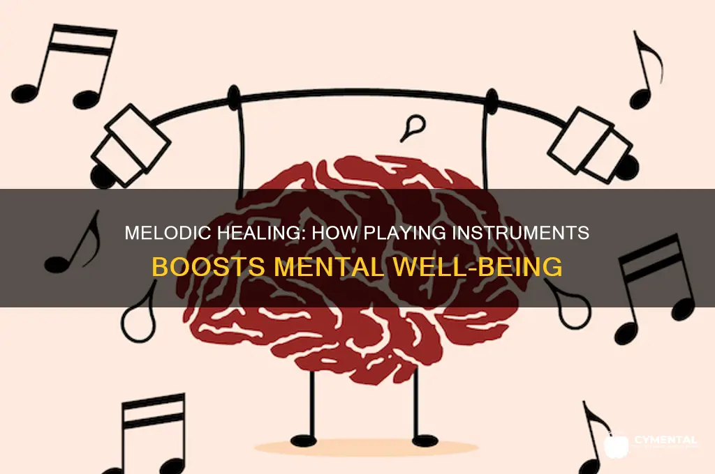 how playing an instrument helps mental health