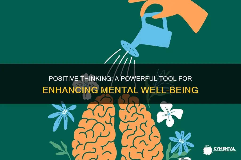 how positive thinking helps mental health
