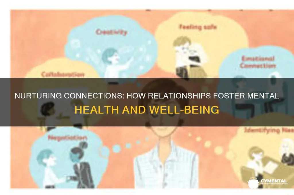 how relationships help mental health