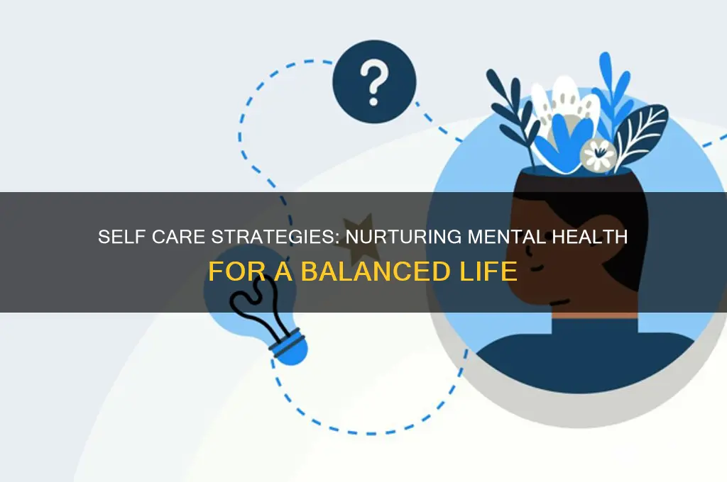 how self care helps mental health