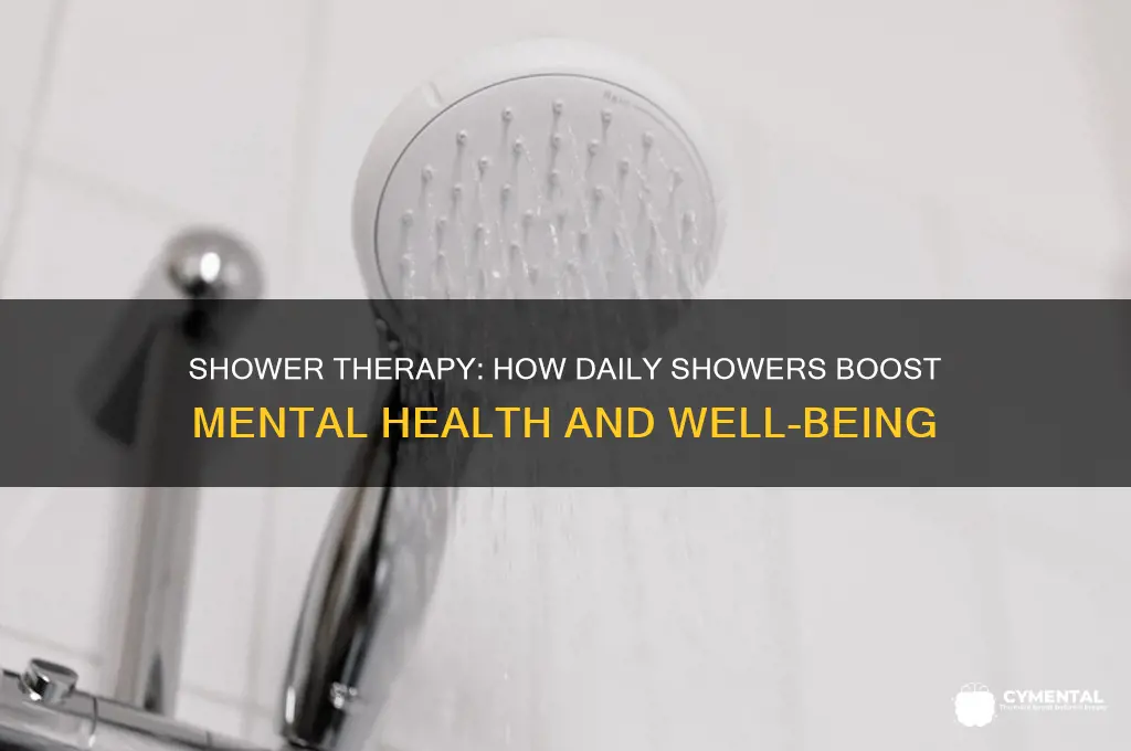 how showers help mental health