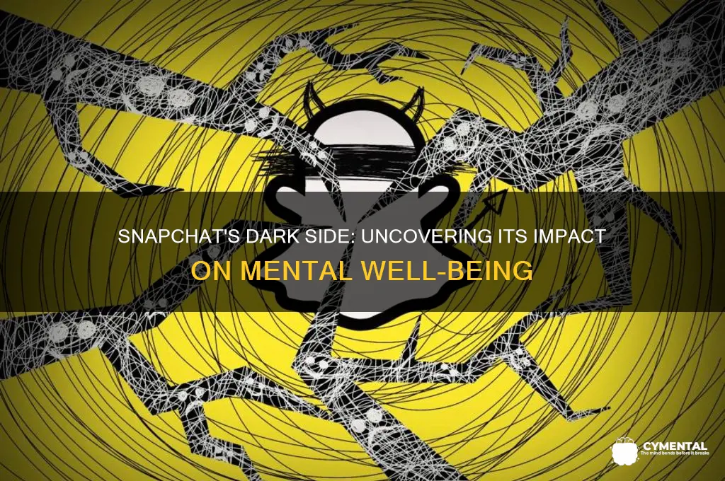 how snapchat causes mental health issues