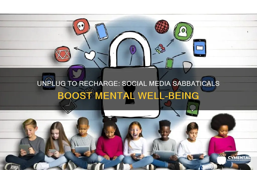 how social media sabbaticals help mental health