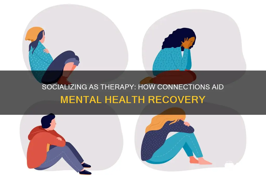 how socializing helps people with mental illness recover