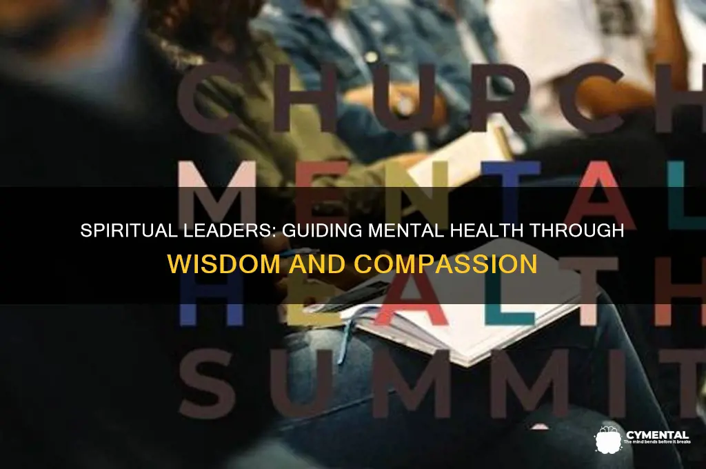 how spiritual leaders help with mental health