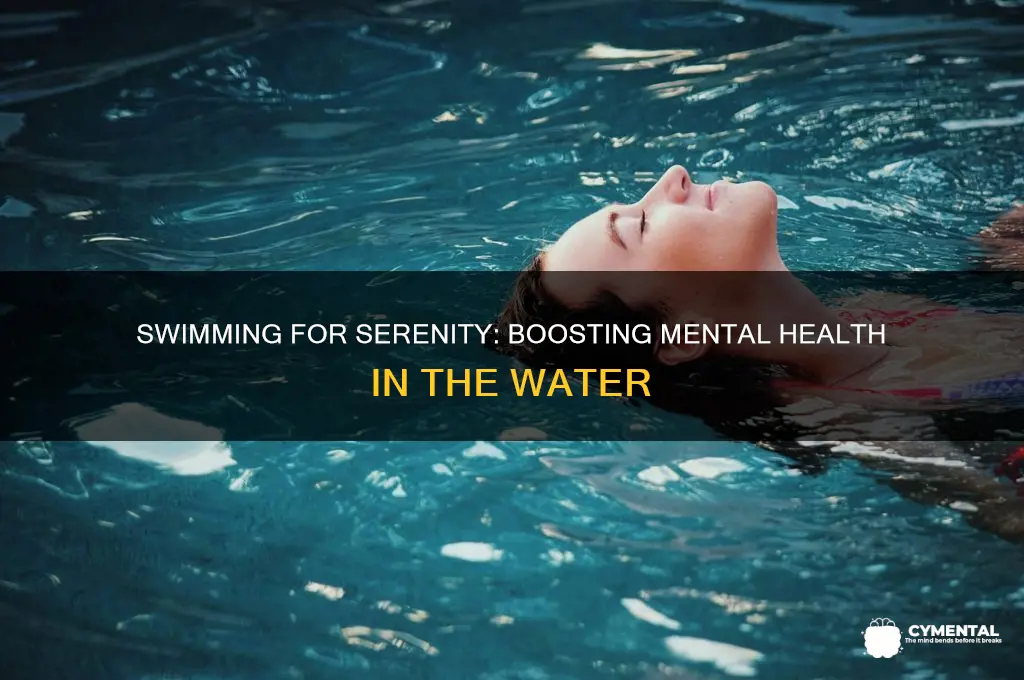 how swimming helps mental health