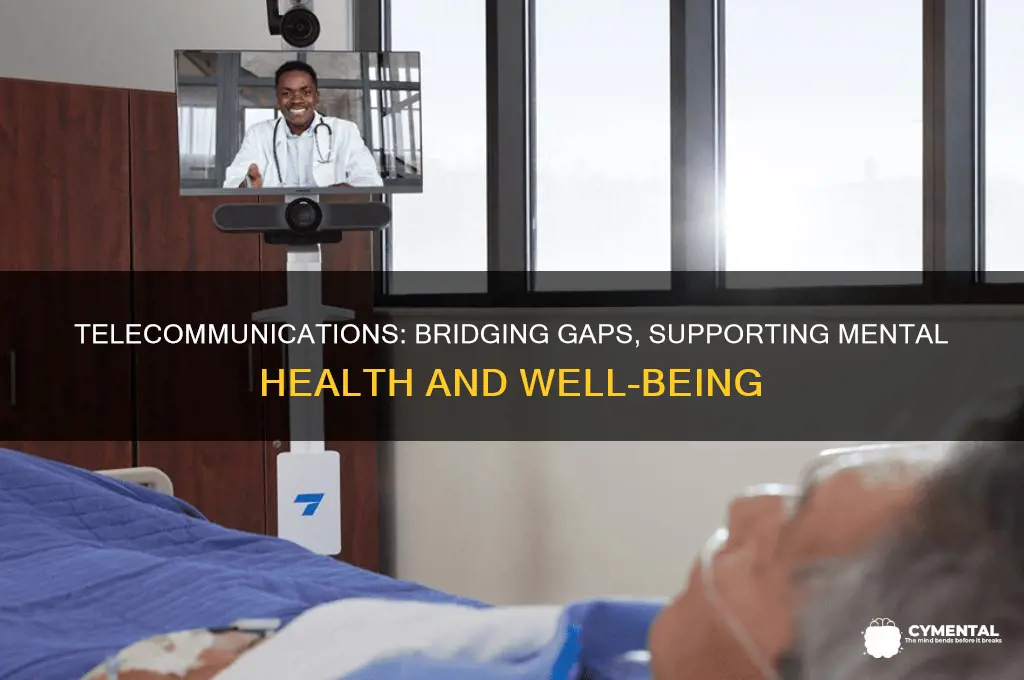 how telecommunicatiosn help mental health