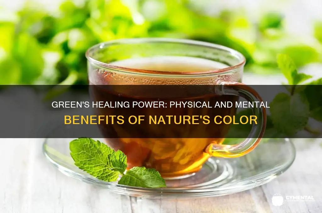 how the color green helps you physically and mentally