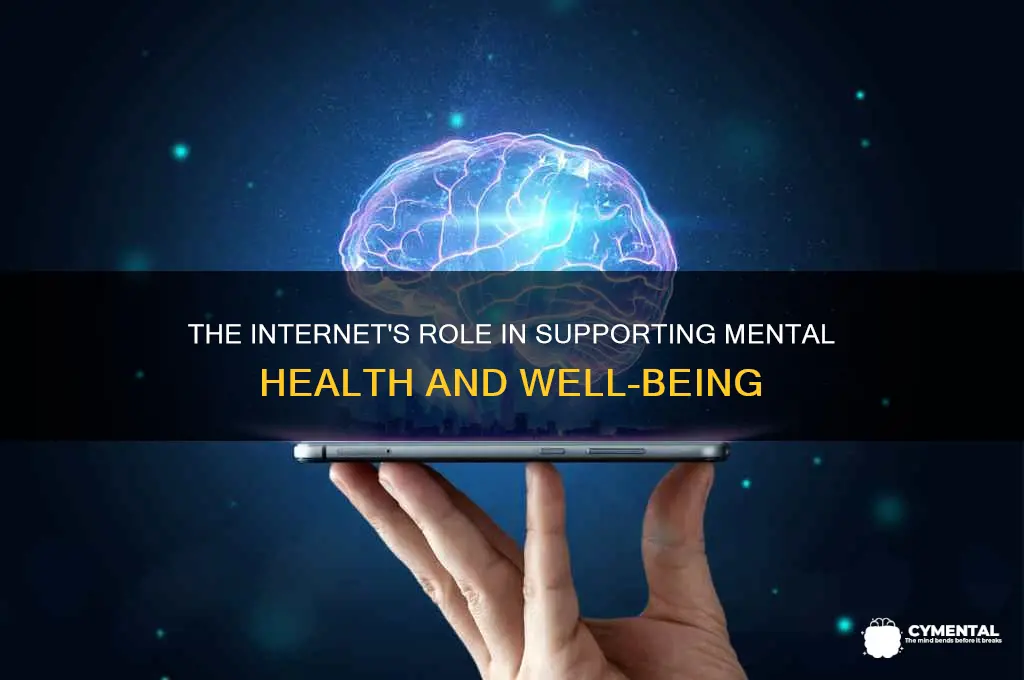 how the internet helps mental health