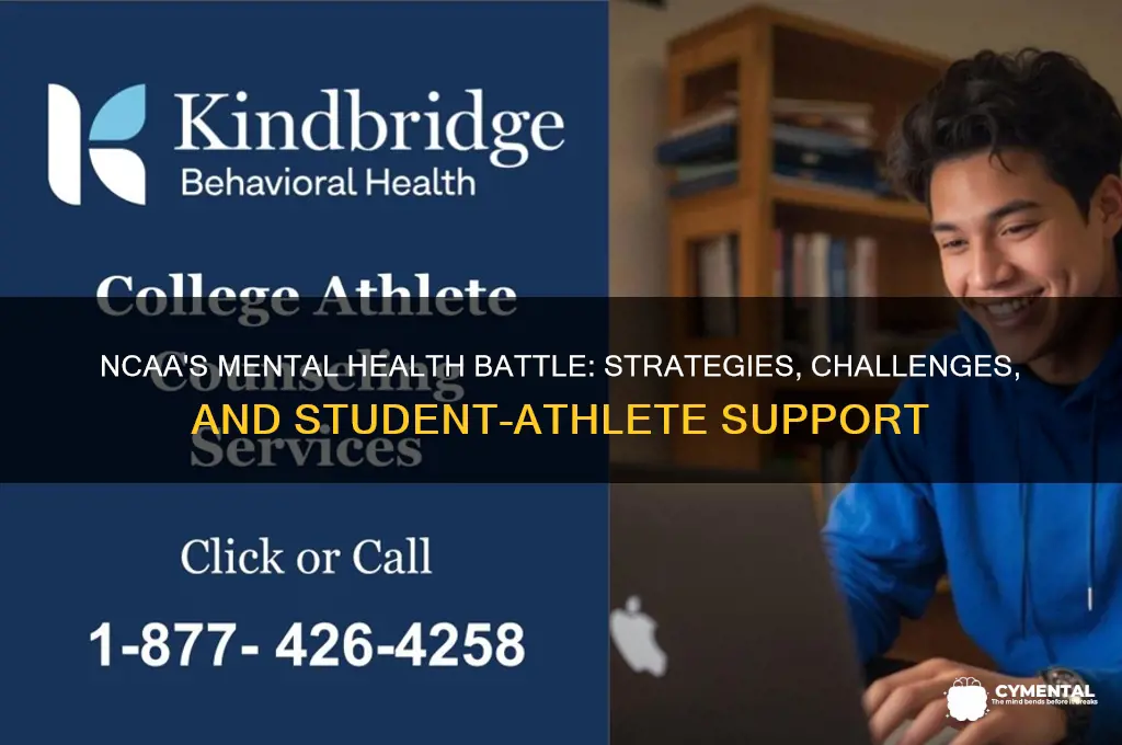 how the ncaa comats mental health issues