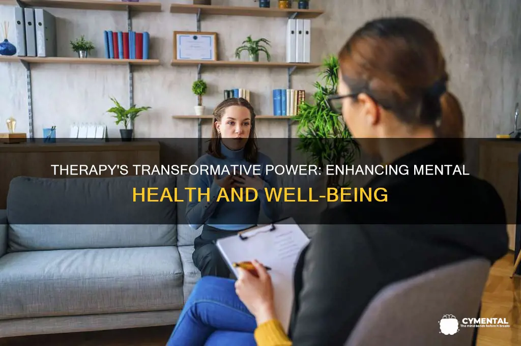 how therapy helps mental health