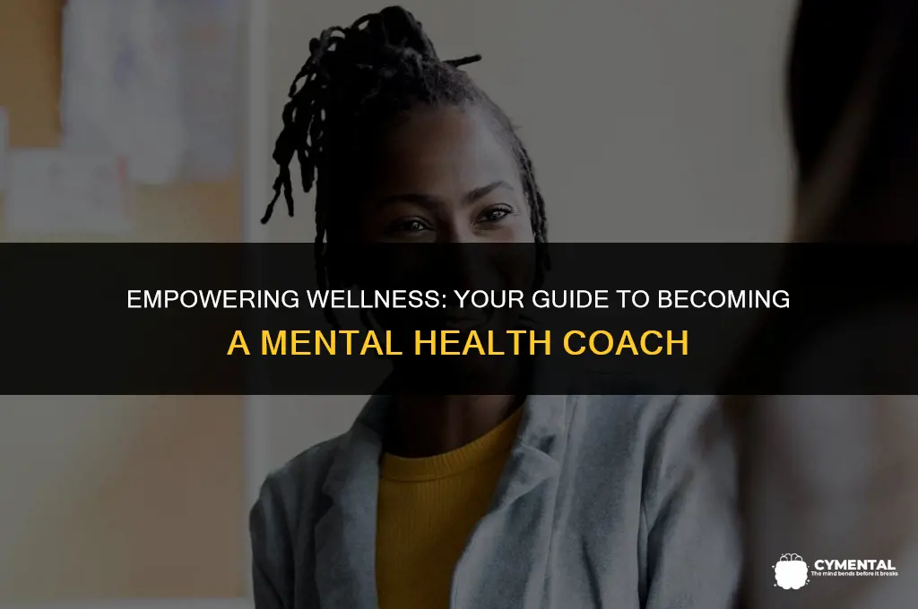 how to become a mental health coach