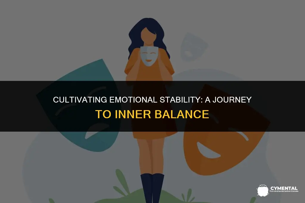 how to become emotionally stable