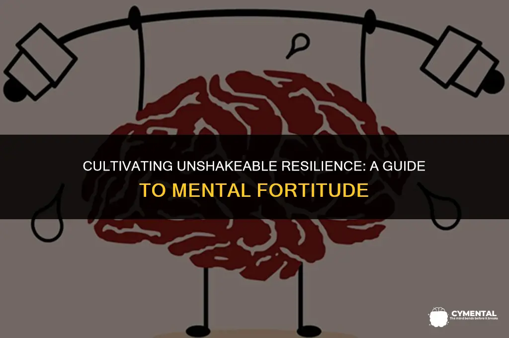 how to build mental fortitude