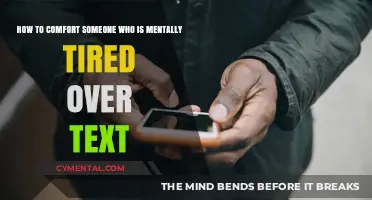 Texting Support: How to Comfort a Mentally Exhausted Friend