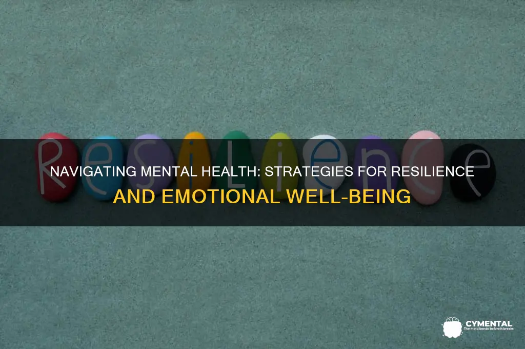 how to cope up with mental health issues