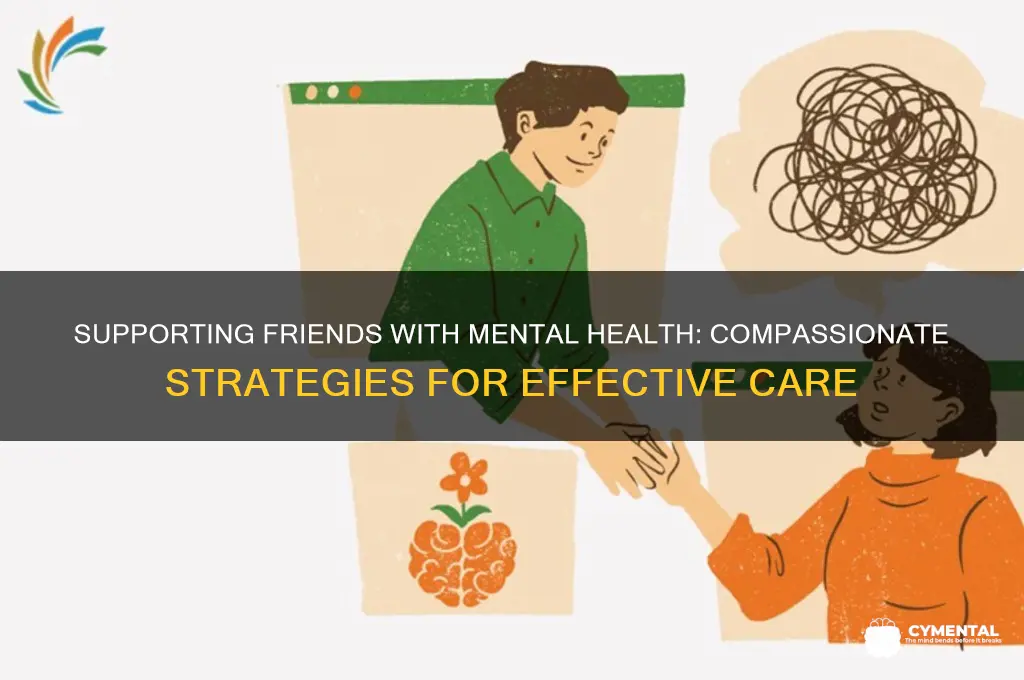 how to deal with a friend with mental health issues