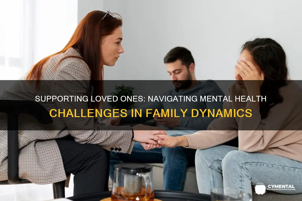 how to deal with family members with mental health issues