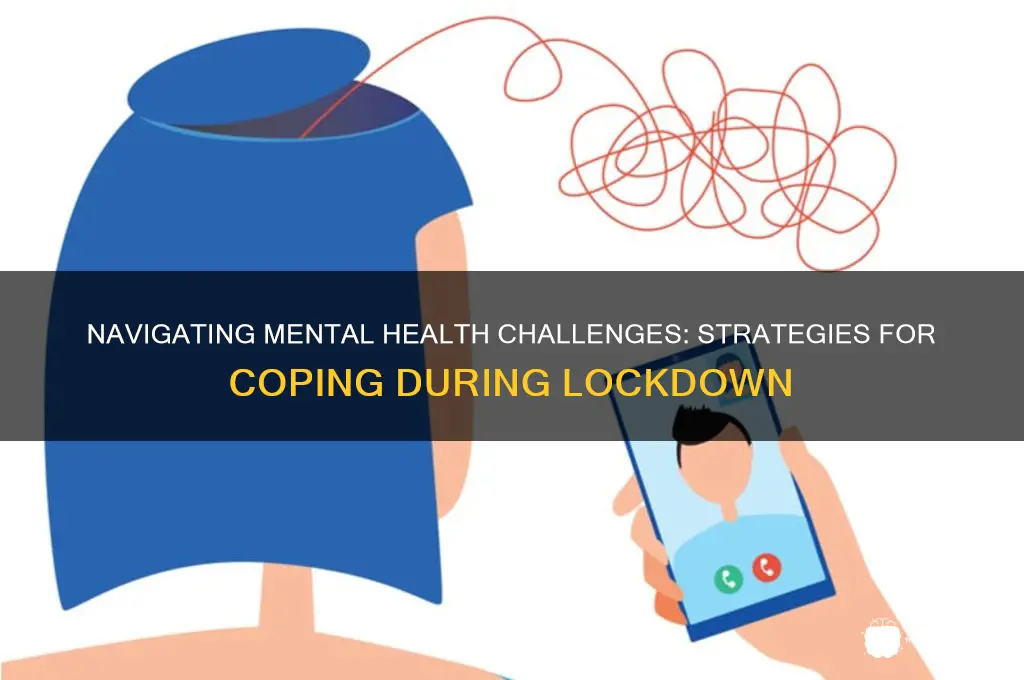 how to deal with mental health issues during lockdown