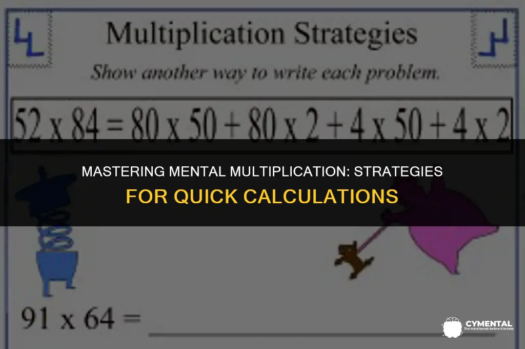 how to do mental multiplication