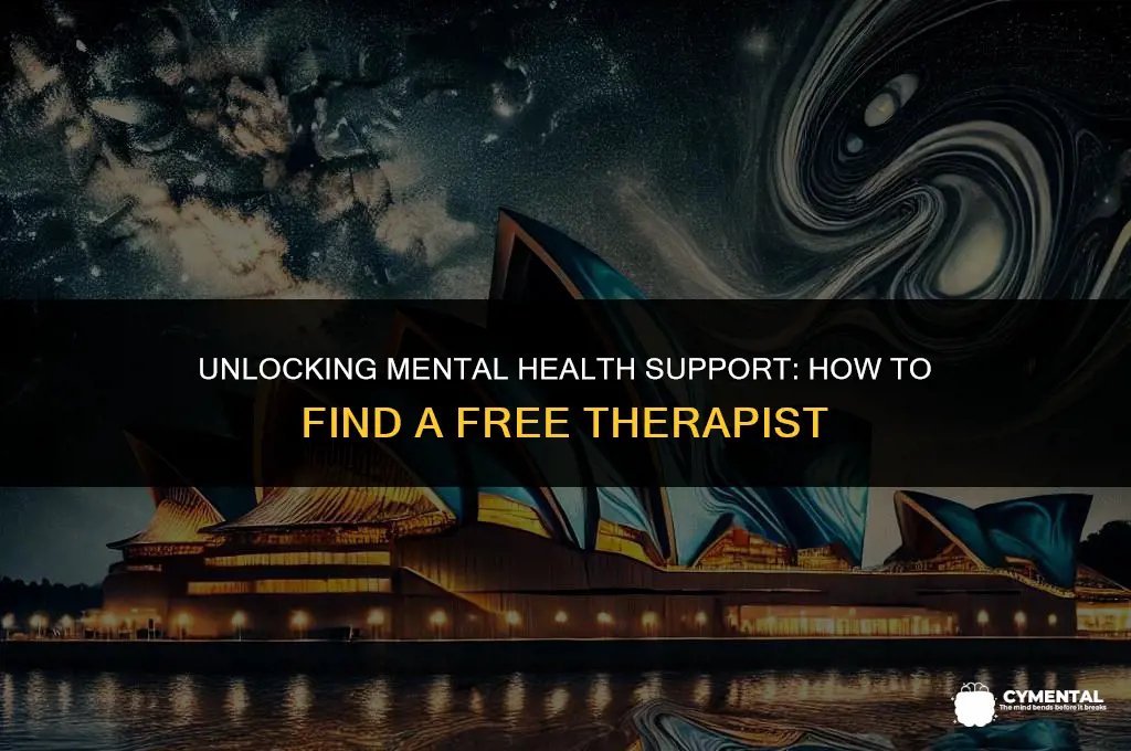 how to get a free therapist