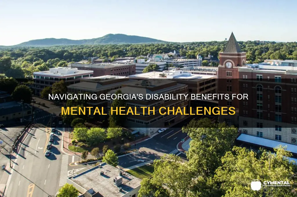 how to get disability in georgia for mental health issues