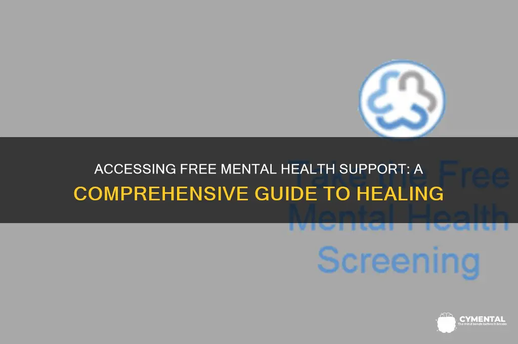 how to get free mental help